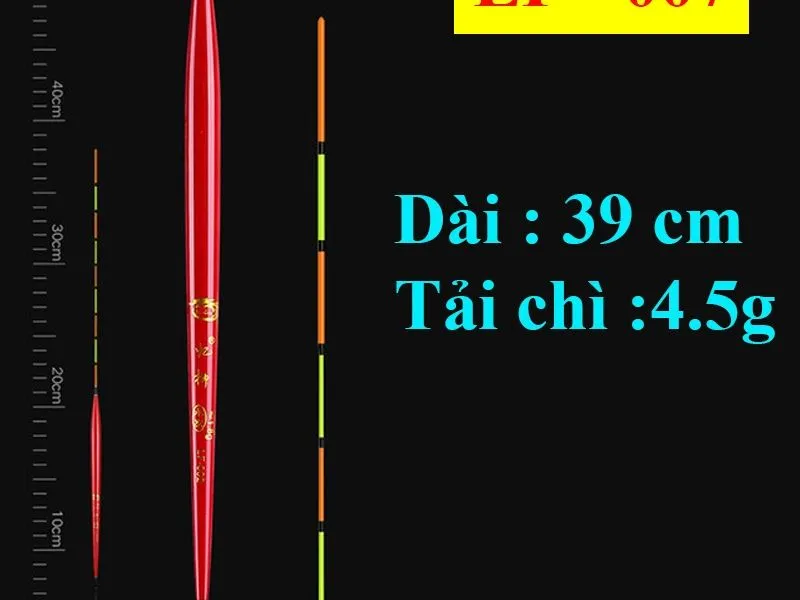 Phao Câu Cá Rô Phi - Bí Kíp Chọn Phao Đúng Chuẩn