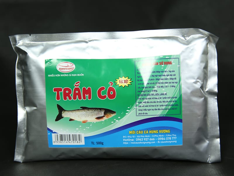 Mồi câu cá trắm cỏ, trắm trắng