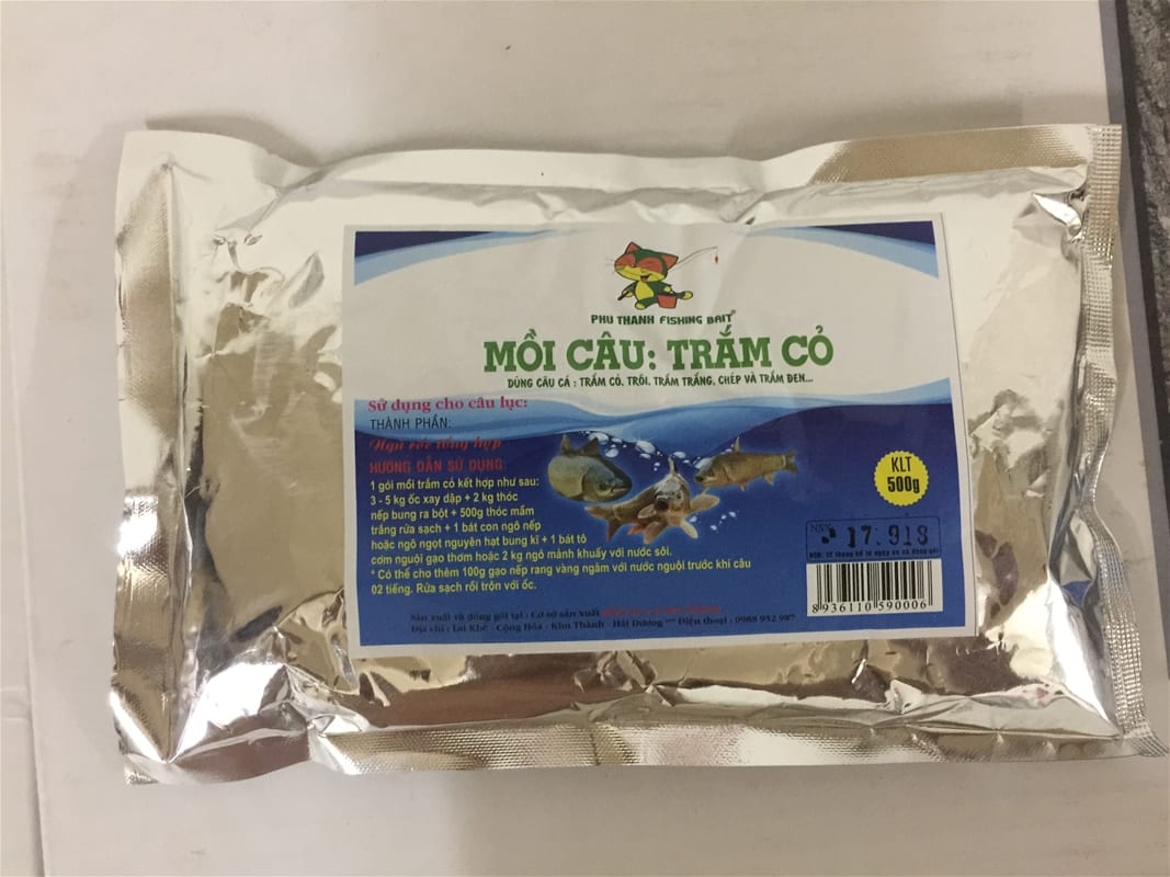 mồi câu trắm cỏ hiệu phú thành