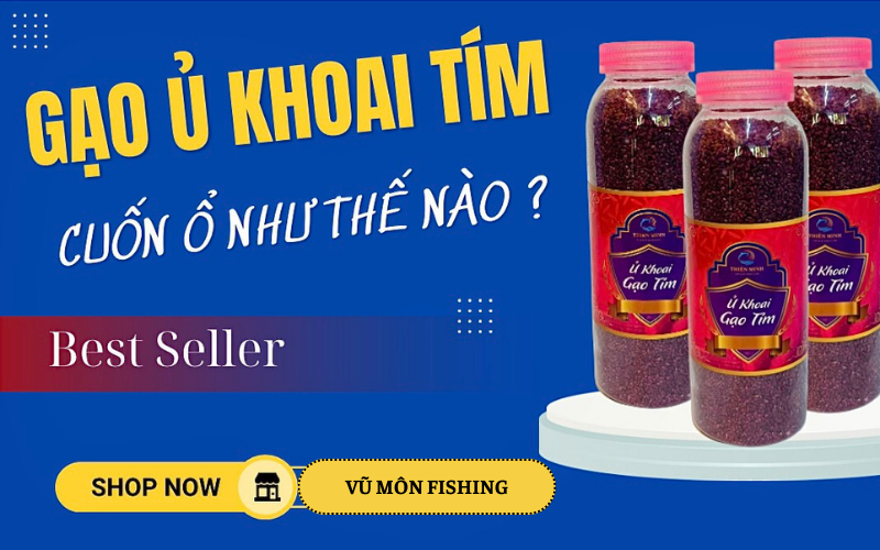 Ủ GẠO KHOAI TÍM KHIẾN CÁ CUỐN Ổ NHƯ THẾ NÀO?