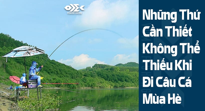 Những Thứ Cần Thiết Không Thể Thiếu Khi Đi Câu Cá Mùa Hè