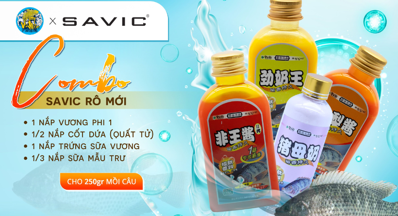 COMBO RÔ MỚI SAVIC: COMBO KHÔNG THỂ BỎ LỠ CỦA MÙA HÈ 2023